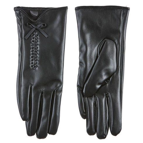 Verde Γυναικεία Γάντια 02-0719 Μαύρο